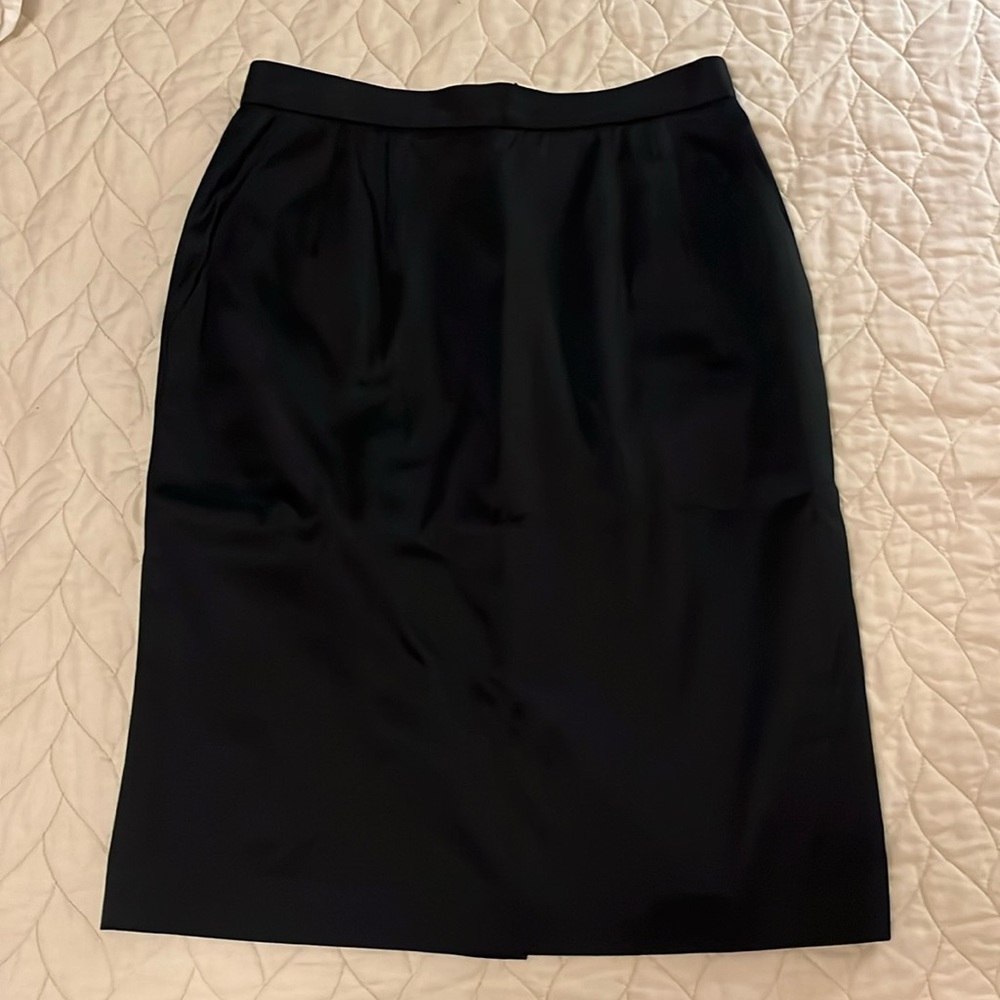 Anne Klein Black Pencil Skirt